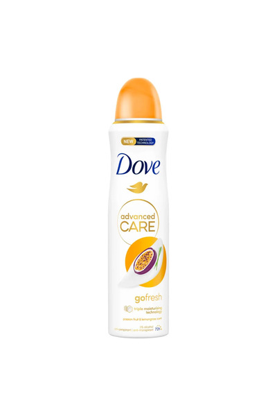 Dove Deodorant spray Advanced Care Go Fresh Passion Fruit & Lemongrass 150ml