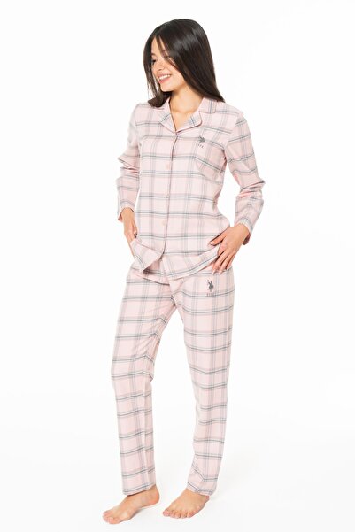 U.S. Polo Assn. U.S. Polo Assn. 20168 Set de pijamale cămașă cu mânecă lungă ...