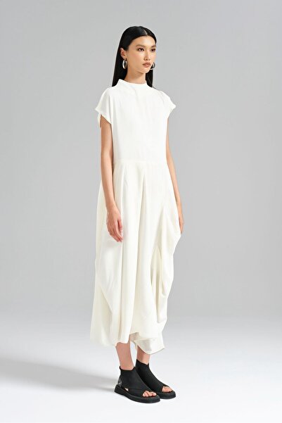 tw3 Women's Judge Collar Design Dress