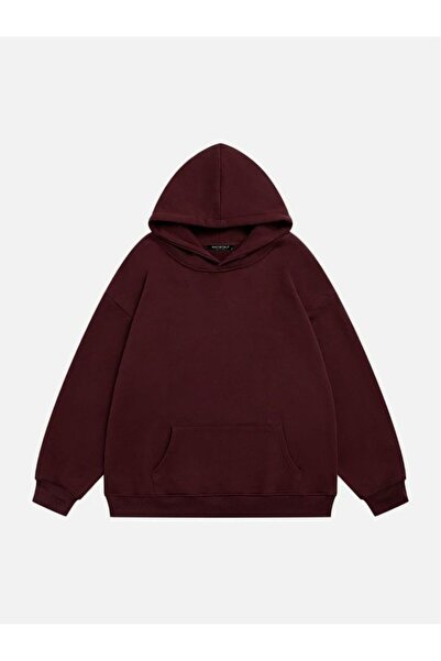 Mad&Calf Unisex F40 ml Printed Hooded Fleece Oversized Sweatshirt