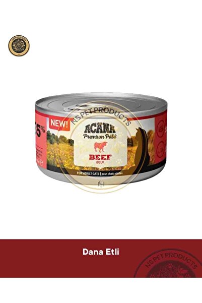 Acana Cat Canned Beef - Sığır Etli Yetişkin Kedi Konserve Maması 85 gr