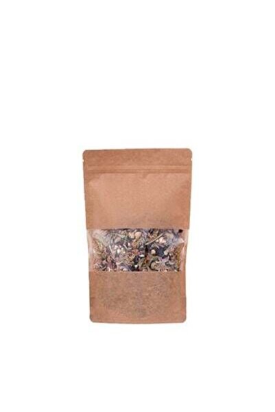 Home Kraft Pencereli Kilitli Doypack 13x22.5x7 cm - 250 gr Paket 50 Adet