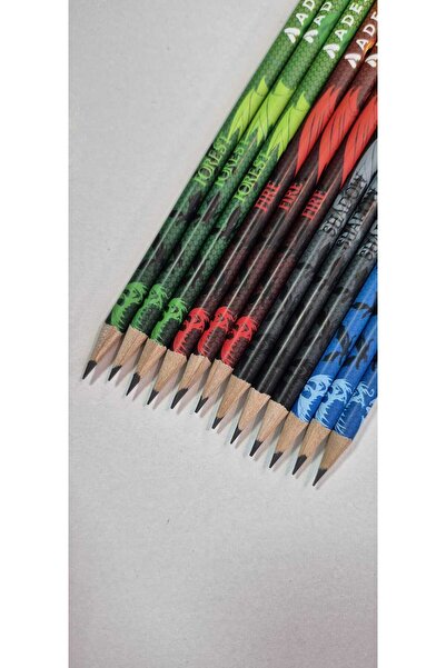 Adel Dragons Model 12 Pencils 2B