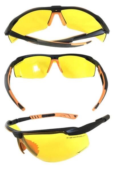 SINGLE SWORD Vunivet Ballistic Glasses with Yellow Lenses