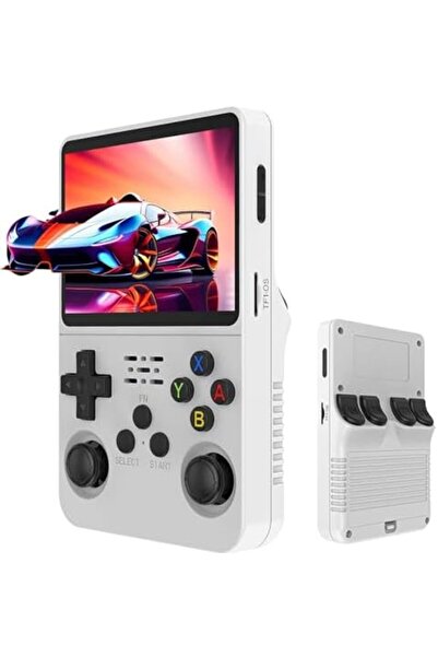 Generic R36S Handheld Game Console, 3.5-Inch IPS Screen Retro Gaming Console, 3500mAh, Built-in 20000+ Games