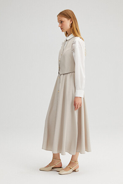 Touché Privé Vest Skirt Kupra Suit