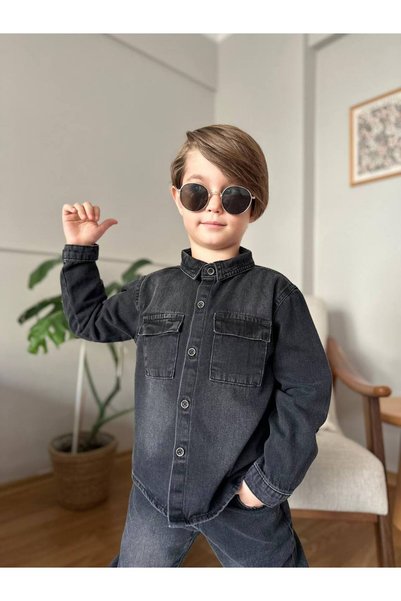 Esprix Kids Kids Jeans Denim Shirt and Pants Jeans Set