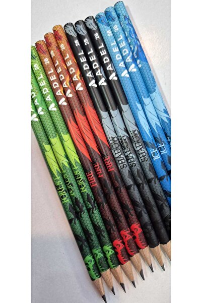 Adel Dragons Model 12 Pencils 2B