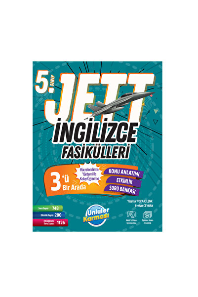 Bes Yayınları 5. Sınıf JETT İngilizce Fasikülleri ( 2025- 2026