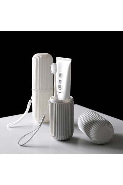Generic 2pcs Travel Toothbrush Holder - Portable Case for Toothbrush & Toothp...