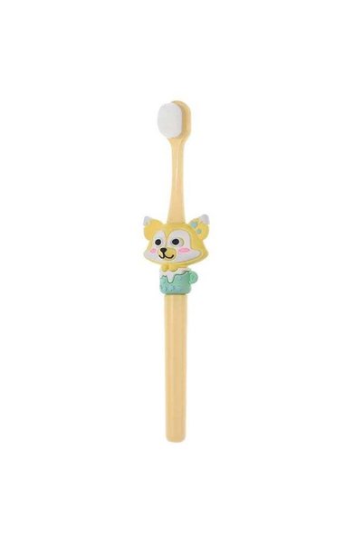 Generic Soft and Safe Children's Toothbrush with Fox Design - Suitable for 2+...
