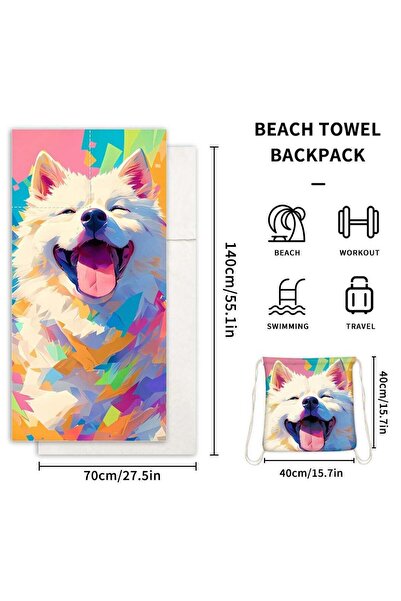 Generic New Product - Two Usage(bag/towel) Beach Towel