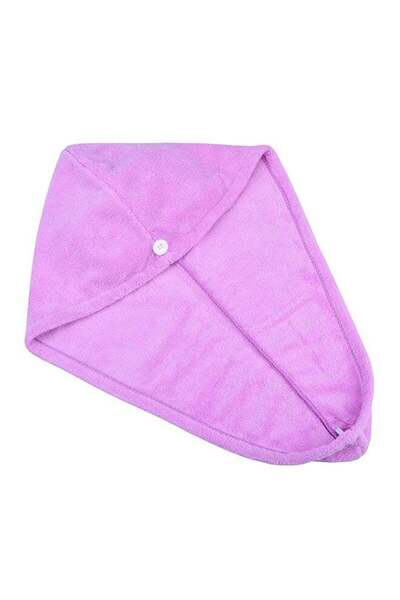 Generic Microfiber Hair Drying Towel Multicolour