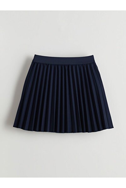 LC Waikiki Elastic Waist Pleated Girls' Skirt