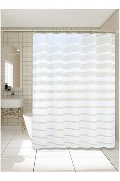 Generic 1-Piece Bathroom Shower Curtain Waterproof Printing Shower Curtain PE...
