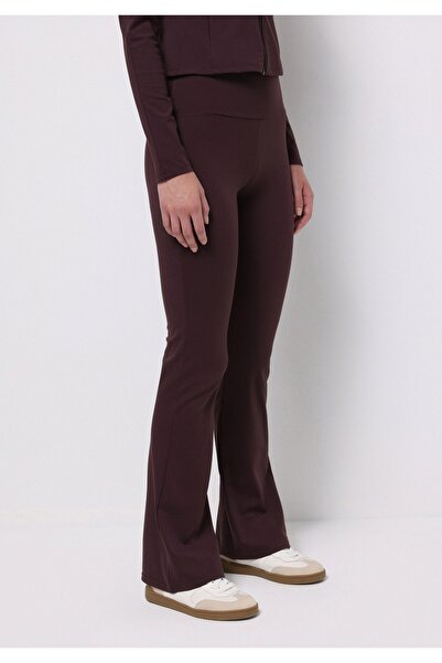 Colin's Γυναικείο πλεκτό κολάν σε μονόχρωμο μωβ