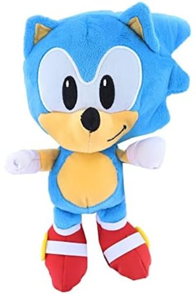 Jakks Pacific Sonic the Hedgehog 9-Inch Plush Toy – Classic Blue Sonic Stuffed Figure
