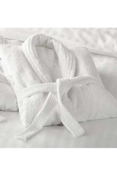 Generic Hotel Terry Bathrobe 400 GSM, 100% Cotton Terry, Super Soft, Highly A...