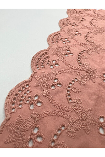 Mnara Desenli Rose Güpür %100 Pamuk 9 metre