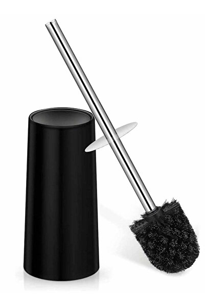 Generic SYOSI Toilet Brush and Holder, Toilet Bowl Brush Set with Stainless Steel Handle Durable Bristles f