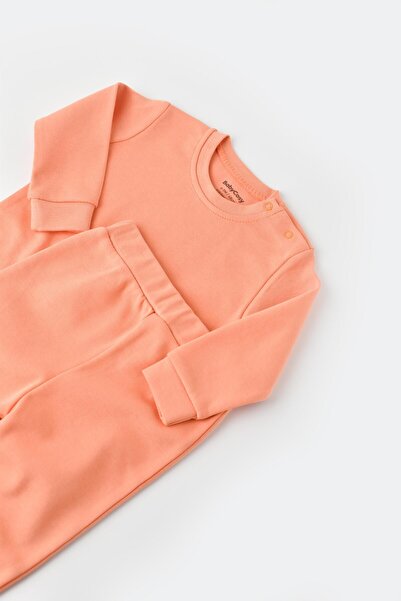 Magu Unisex Baby Cotton Long Sleeve Sweatshirt and Sweatpants Set