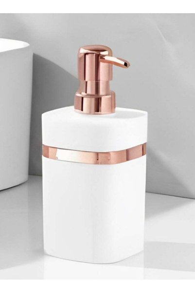 Generic Plastic soap dispenser 300 ml , White