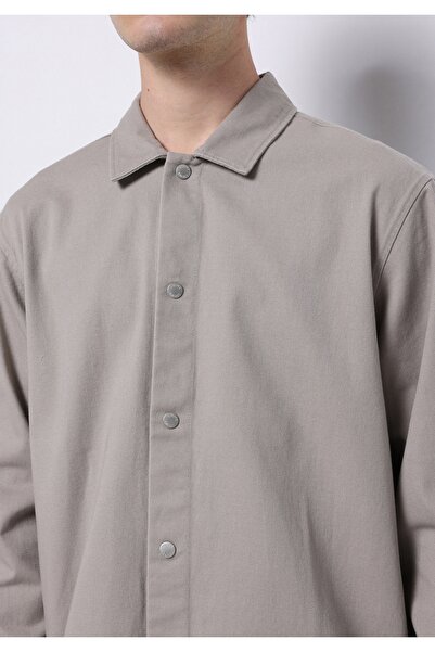 Colin's Crop Fit Erkek Bej Shacket