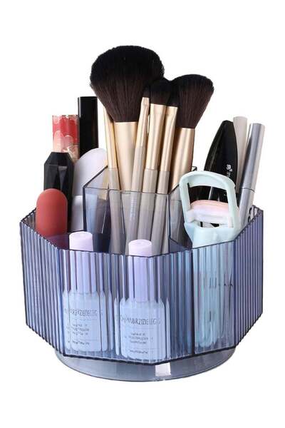 Generic 360°Rotating Makeup Organizer Holder Cosmetic Display Case Clear Make...