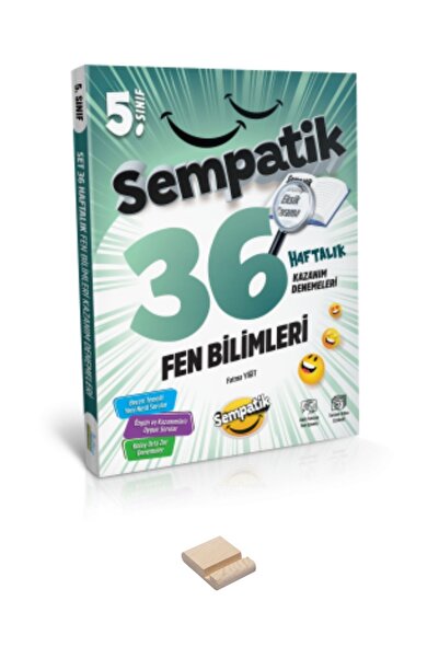 Ünlüler Karması 5. Sınıf Fen Bilimleri Sempatik 36 Haftalık Kazanım Denemeler...