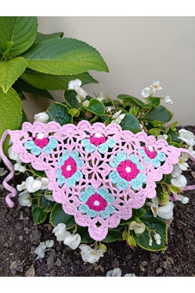 Jolly accesory Kız Çocuk Bebek Örgü Üçgen Bandana