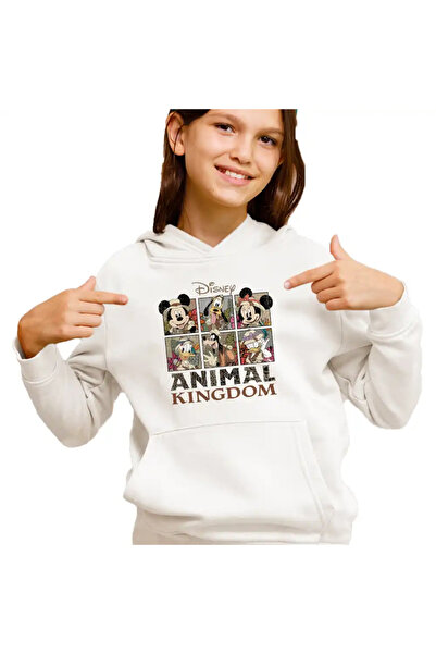 OEM Παιδικό Φούτερ Disney Africa Animal Kingdom για Κορίτσια