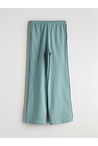 LC Waikiki Lcw Kids Buy Girls' Pants with Elastic Waist and Ruffle Detail