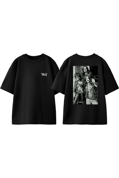 THEWERT Μπλουζάκι Motörhead 9 Design με στάμπα στην πλάτη, βαμβακερό μαύρο ov...