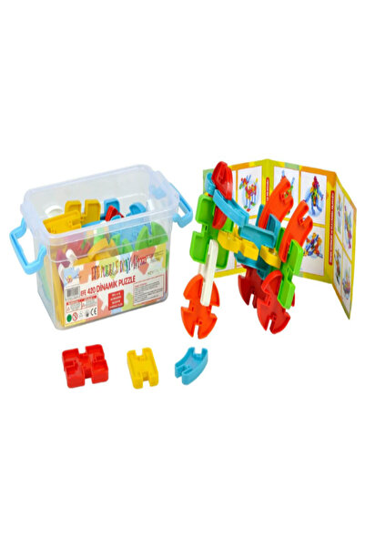 a v d a مكعبات بناء ألغاز ديناميكية 36 قطعة