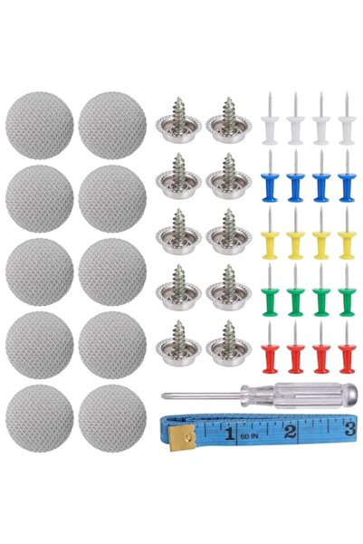 OEMTOOLS Kit 65 butoane, pentru repararea interiorului plafonului auto, compatibil cu Audi, Opel, BMW, VW, ușor de reparat