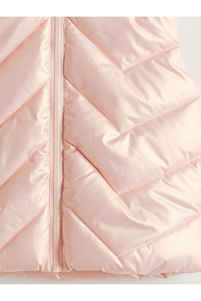 LC Waikiki LCW Kids Hooded Inflatable Vest for Girls