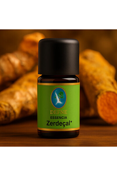 NU-KA DEFNE ESSENCIA زيت الكركم العضوي النقي 100%، 10 مل