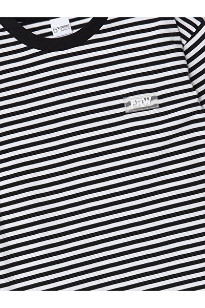 LC Waikiki LCW Παιδικό μπλουζάκι με ριγέ μακρυμάνικο για αγόρια