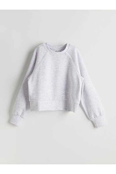 LC Waikiki Lcw Kids Crew Neck Printed Girls' Sweatshirt