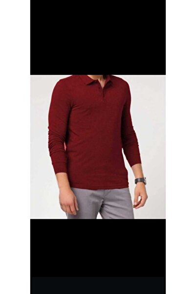 NÜANS MODA تي شيرت مدرسي من القطن برقبة بولو