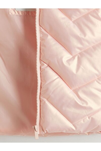 LC Waikiki LCW Kids Hooded Inflatable Vest for Girls