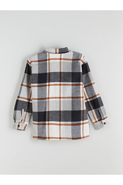 LC Waikiki LCW Kids Дългоръкавна риза за момчета с тартан