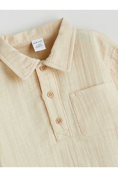 LC Waikiki Baby Boy Shirt and Pants Set of 2