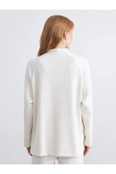 LC Waikiki Γυναικείο φούτερ με όρθιο γιακά Oversize