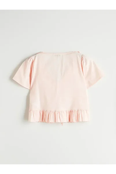 LC Waikiki Ruffled V-Neck Blouse