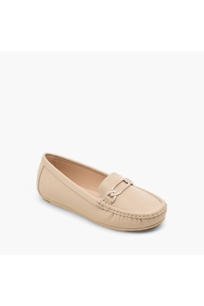 Le Confort Metal Accent Slip-On Loafers