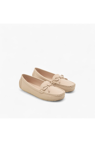 Le Confort Bow Accent Slip-On Loafers