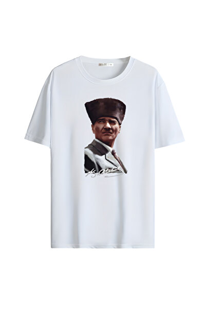 Gölge Store تي شيرت أتاتورك الوطني ليوم 29 أكتوبر للجنسين