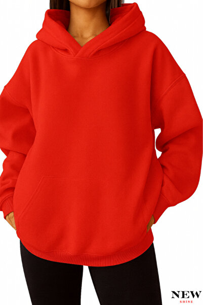 New Shine سويت شيرت بقلنسوة للجنسين