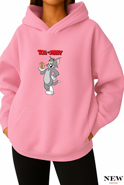 New Shine Tom and Jerry Printed Sweatshirt